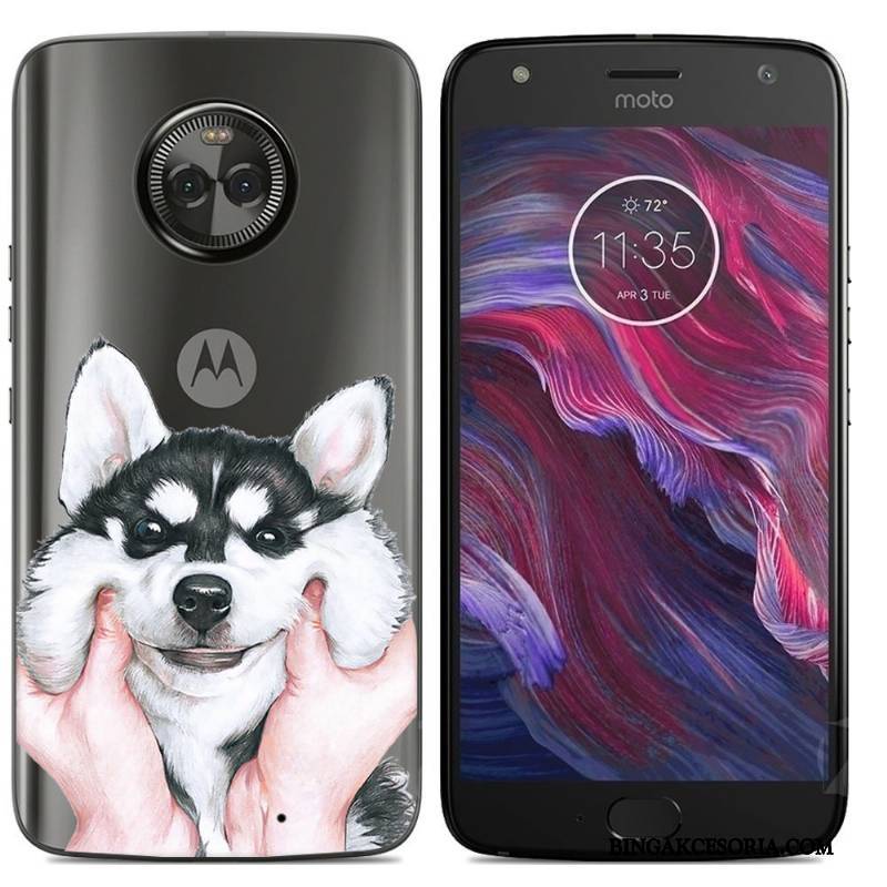 Moto X4 Futerał Kolor Różowe Nowy Kreatywne Etui Miękki Telefon Komórkowy