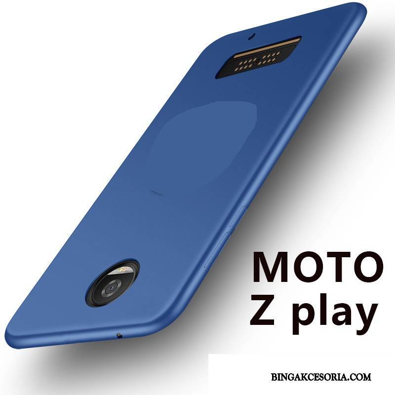 Moto Z Play Etui Na Telefon Silikonowe Czarny Anti-fall Futerał All Inclusive Miękki