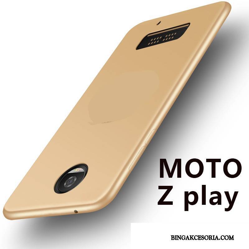 Moto Z Play Etui Na Telefon Silikonowe Czarny Anti-fall Futerał All Inclusive Miękki