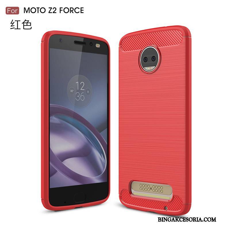 Moto Z2 Force Edition Futerał Niebieski Miękki Silikonowe Etui Dla Etui Na Telefon Gwiazda