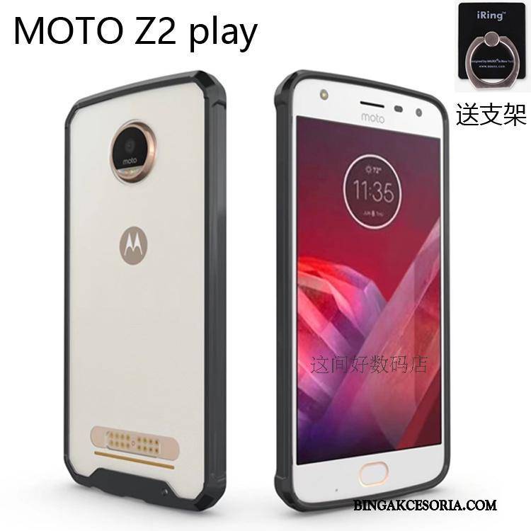 Moto Z2 Play Futerał Przezroczysty Etui Na Telefon Anti-fall Ochraniacz Granica Trudno Miękki