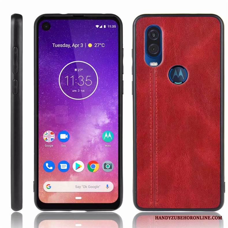 Motorola One Vision Futerał Anti-fall All Inclusive Etui Etui Na Telefon Niebieski Ochraniacz