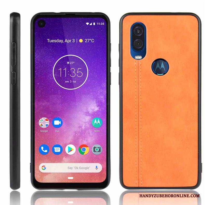 Motorola One Vision Futerał Anti-fall All Inclusive Etui Etui Na Telefon Niebieski Ochraniacz