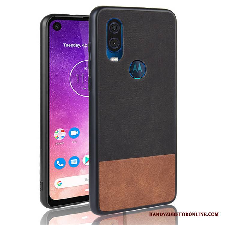 Motorola One Vision Mieszane Kolory Czarny Anti-fall Futerał Etui Na Telefon Ochraniacz All Inclusive