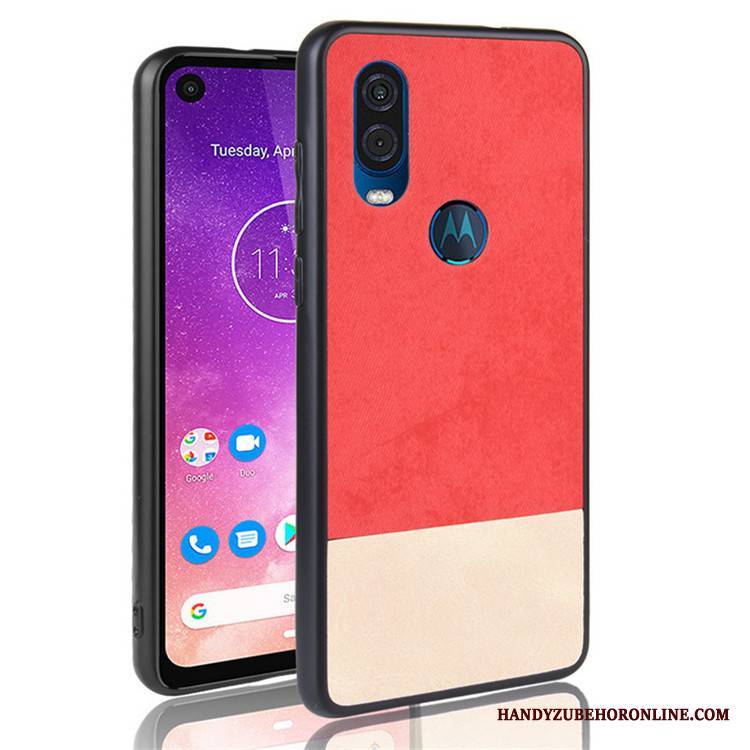 Motorola One Vision Mieszane Kolory Czarny Anti-fall Futerał Etui Na Telefon Ochraniacz All Inclusive