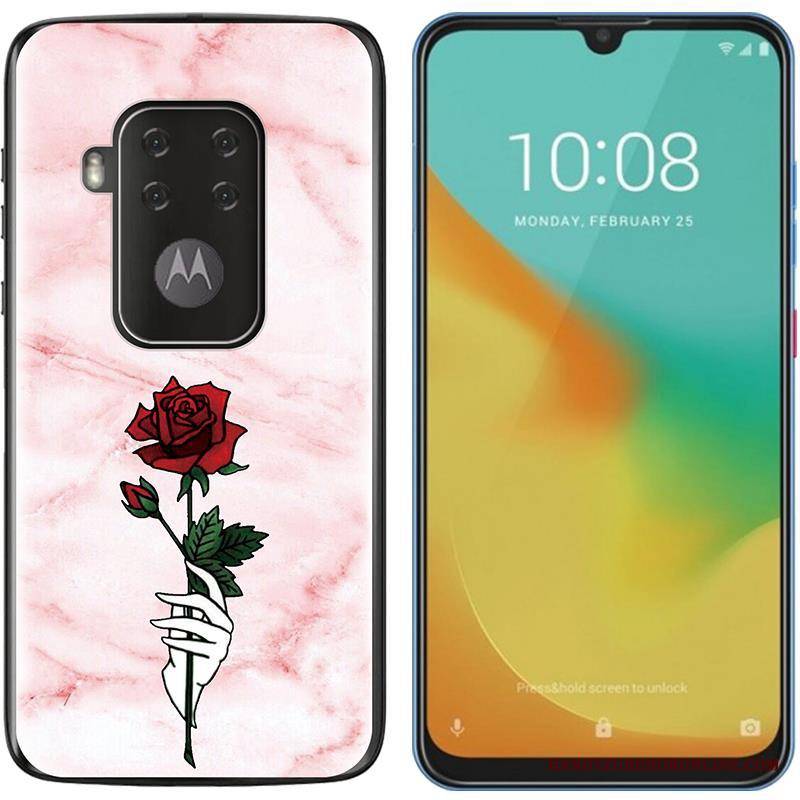 Motorola One Zoom Futerał Etui Na Telefon Nowy Gorąca Sprzedaż Purpurowy Telefon Komórkowy Miękki Kolor