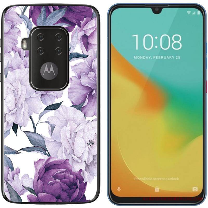 Motorola One Zoom Futerał Etui Na Telefon Nowy Gorąca Sprzedaż Purpurowy Telefon Komórkowy Miękki Kolor