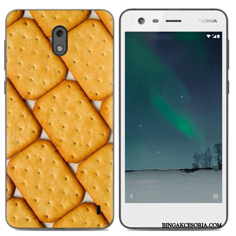 Nokia 2 Futerał Różowe Silikonowe Pu Tendencja Etui Miękki All Inclusive