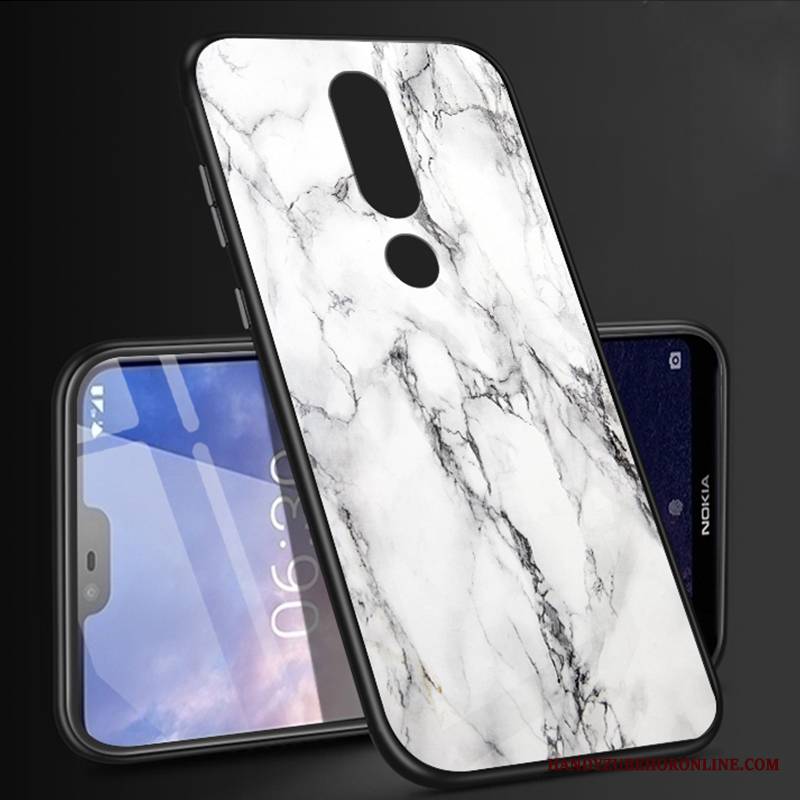 Nokia 6.1 Futerał Biały Magnetyzm Kreatywne All Inclusive Ochraniacz Kreskówka Etui