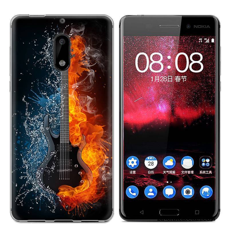 Nokia 6 Futerał Ochraniacz Miękki Etui Na Telefon Tendencja Kreskówka Telefon Komórkowy