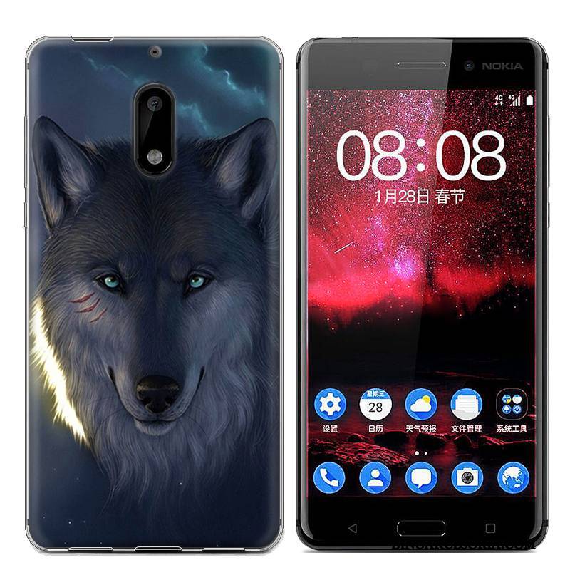 Nokia 6 Futerał Ochraniacz Miękki Etui Na Telefon Tendencja Kreskówka Telefon Komórkowy