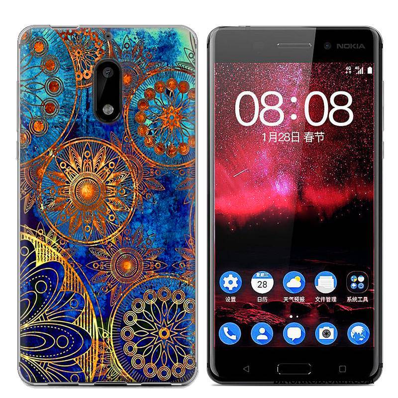 Nokia 6 Futerał Ochraniacz Miękki Etui Na Telefon Tendencja Kreskówka Telefon Komórkowy