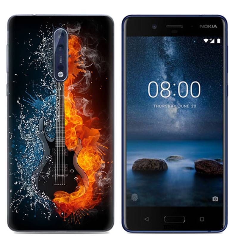 Nokia 8 Futerał Telefon Komórkowy Etui Ochraniacz Kreskówka Osobowość Etui Na Telefon Miękki