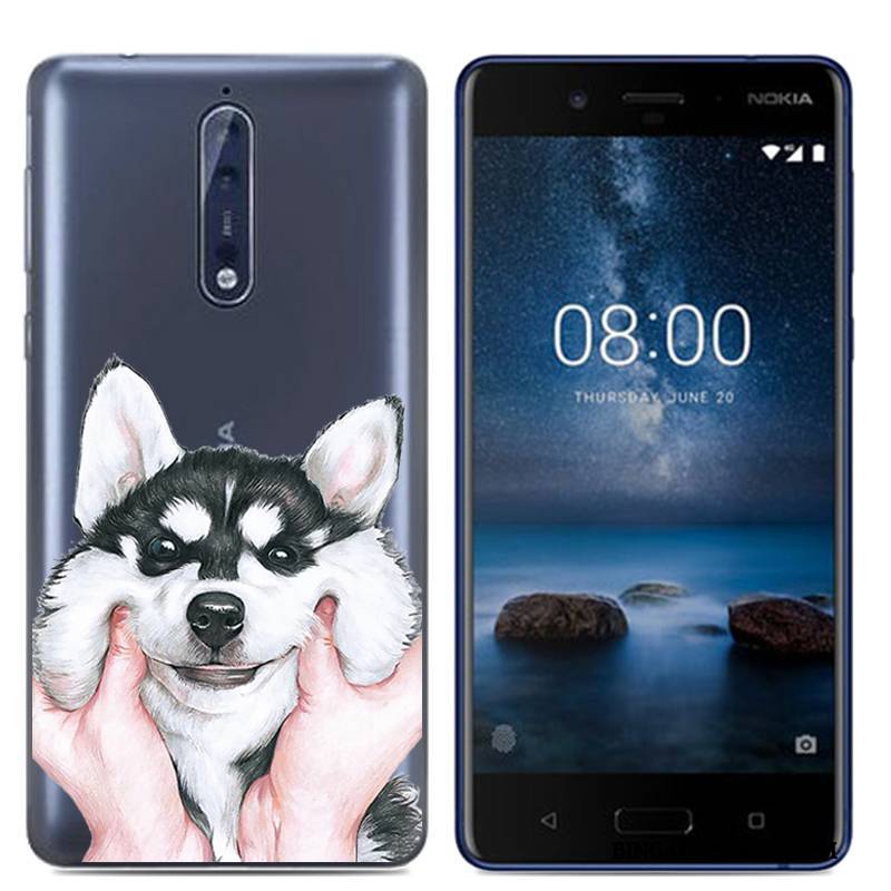 Nokia 8 Futerał Telefon Komórkowy Etui Ochraniacz Kreskówka Osobowość Etui Na Telefon Miękki