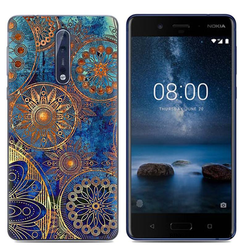 Nokia 8 Futerał Telefon Komórkowy Etui Ochraniacz Kreskówka Osobowość Etui Na Telefon Miękki