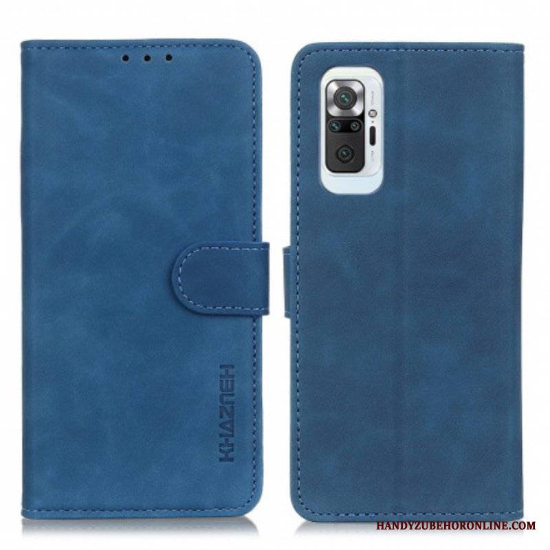 Obudowa Etui Na Telefon do Xiaomi Redmi Note 10 Pro Khazneh Efekt Skóry W Stylu Vintage