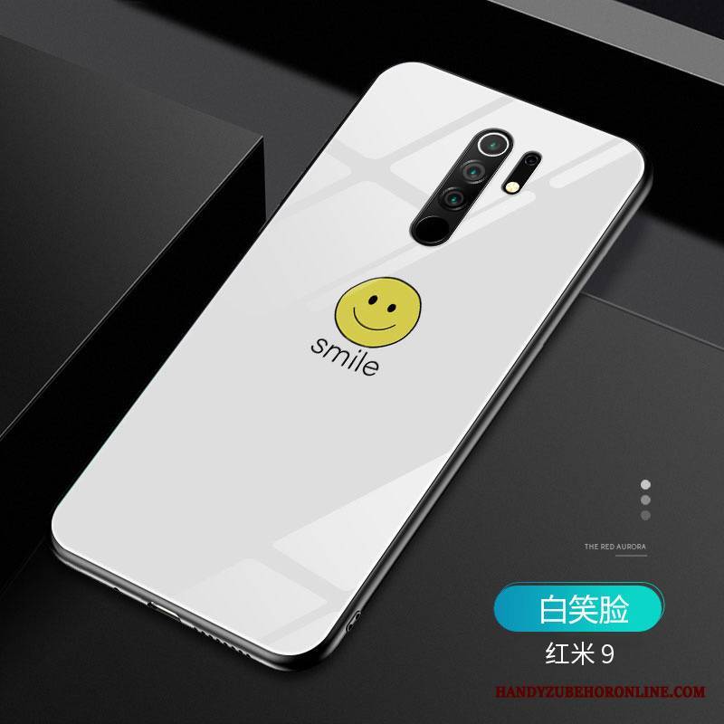 Redmi 9 Etui Na Telefon Czerwony Anti-fall All Inclusive Smile Czerwony Netto Futerał