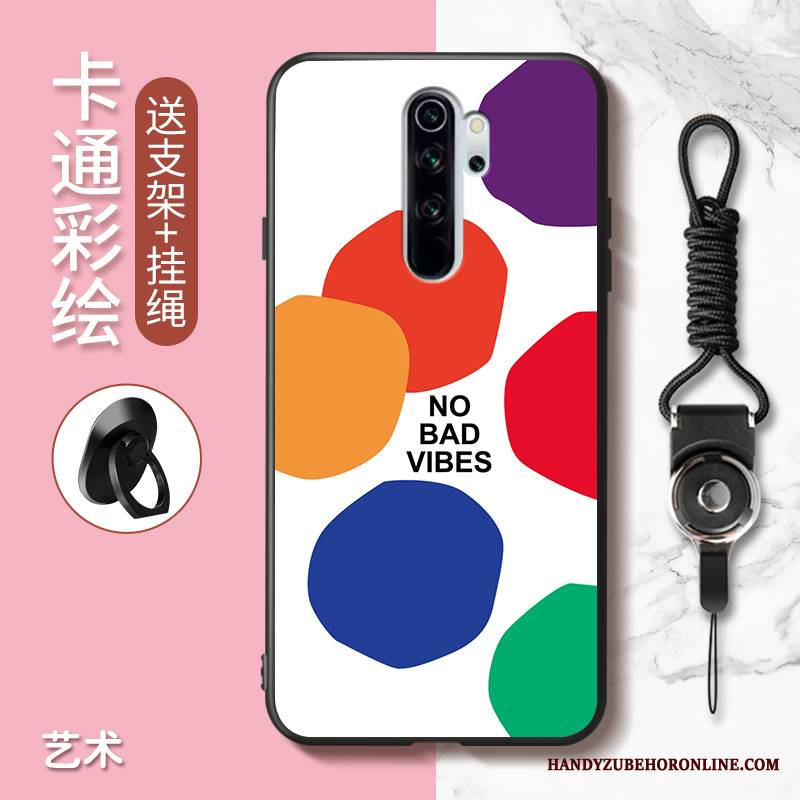 Redmi Note 8 Pro Futerał Etui Na Telefon Czerwony Kreskówka Piękny Anti-fall