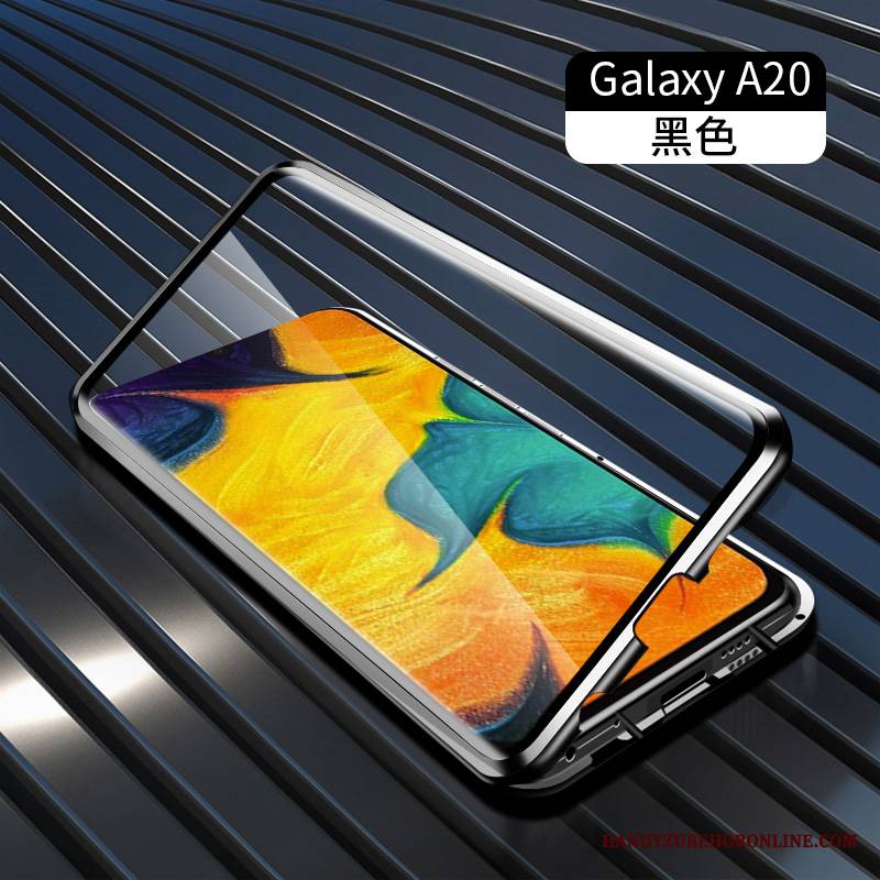 Samsung Galaxy A20s Futerał Etui Na Telefon Zielony Gwiazda Szkło Dwustronny