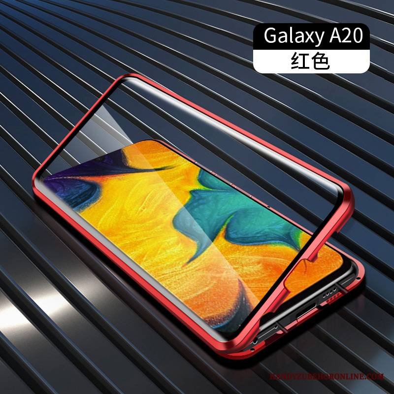 Samsung Galaxy A20s Futerał Etui Na Telefon Zielony Gwiazda Szkło Dwustronny