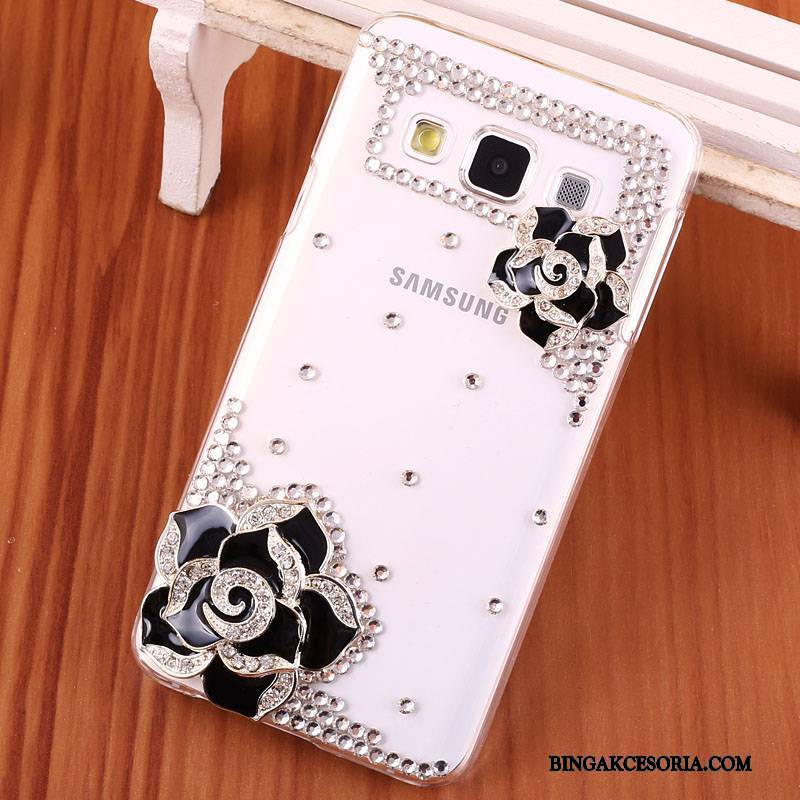 Samsung Galaxy A3 2015 Rhinestone Ochraniacz Futerał Etui Anti-fall Trudno Etui Na Telefon