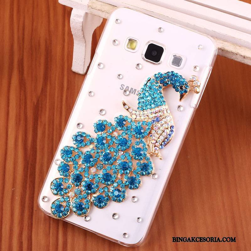 Samsung Galaxy A3 2015 Rhinestone Ochraniacz Futerał Etui Anti-fall Trudno Etui Na Telefon