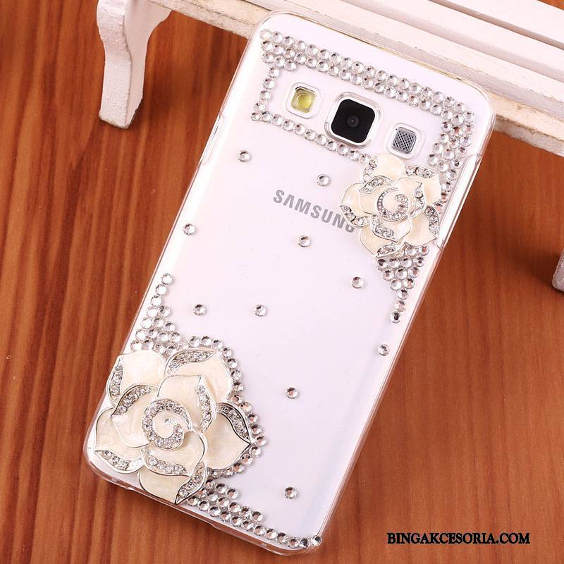 Samsung Galaxy A3 2015 Rhinestone Ochraniacz Futerał Etui Anti-fall Trudno Etui Na Telefon