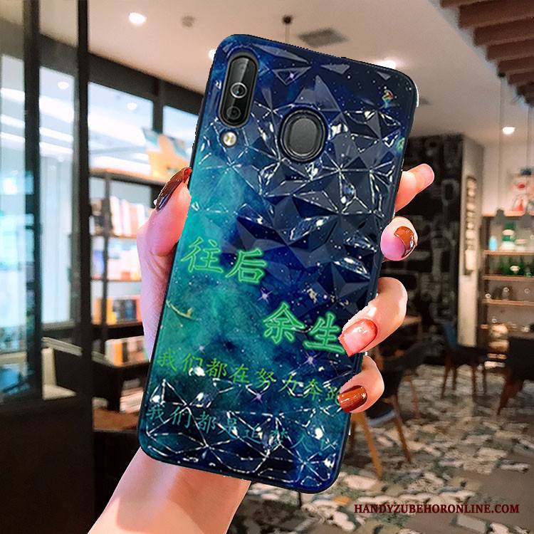 Samsung Galaxy A40s Futerał Telefon Komórkowy Wzór Gwiazda Etui Na Telefon Czerwony