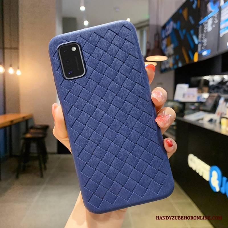 Samsung Galaxy A41 Etui Gwiazda Szkło Hartowane Moda Futerał Jednolity Kolor Telefon Komórkowy