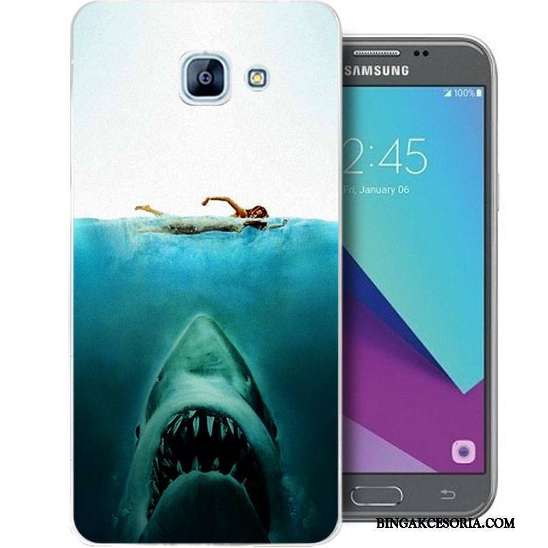 Samsung Galaxy A5 2017 Futerał Kolor Miękki Gwiazda Silikonowe Zielony Etui Ochraniacz