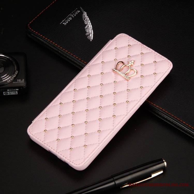 Samsung Galaxy A50s Anti-fall Rhinestone Skórzany Futerał Obudowa Biały Gwiazda Etui Na Telefon