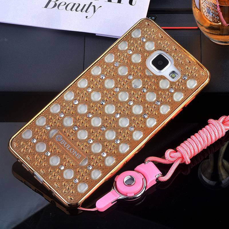 Samsung Galaxy A7 2016 Futerał All Inclusive Gwiazda Miękki Etui Rhinestone Silikonowe Wspornik