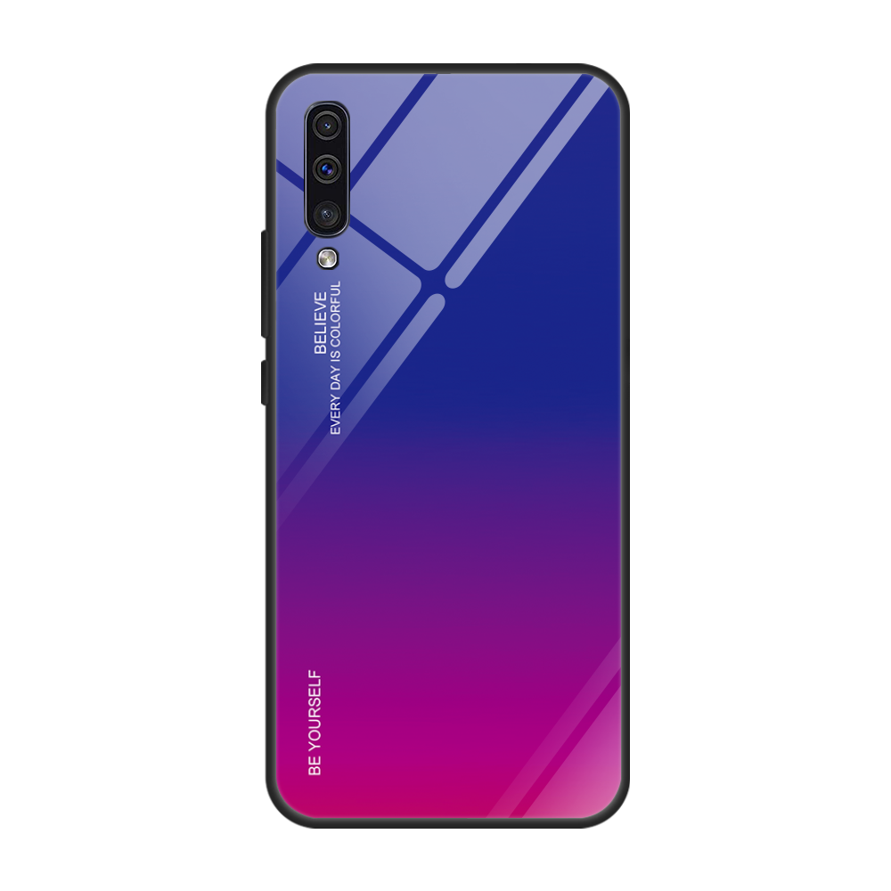 Samsung Galaxy A70 Etui Zielony All Inclusive Futerał Gwiazda Kolor Gradientu Tendencja