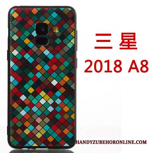 Samsung Galaxy A8 2018 Futerał Etui Na Telefon Telefon Komórkowy Ochraniacz Wiszące Ozdoby Silikonowe Kreskówka Gwiazda