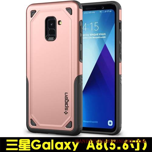 Samsung Galaxy A8 2018 Futerał Gwiazda Etui Etui Na Telefon Zielony Trudno Ochraniacz Biznes