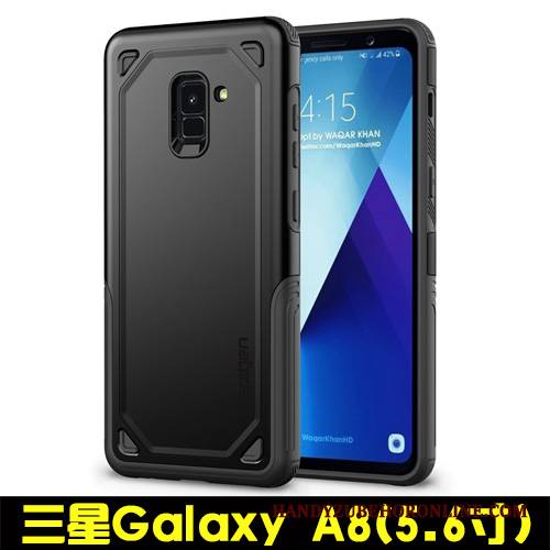 Samsung Galaxy A8 2018 Futerał Gwiazda Etui Etui Na Telefon Zielony Trudno Ochraniacz Biznes