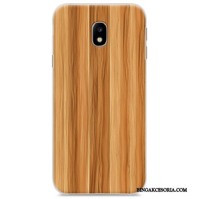 Samsung Galaxy J3 2017 Etui Na Telefon Tendencja Drewno Futerał Vintage Kolor Gwiazda