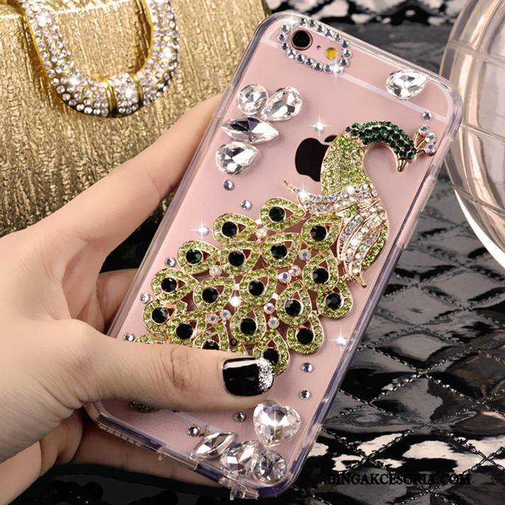 Samsung Galaxy J5 2015 Etui Futerał Etui Na Telefon Ochraniacz Różowe Rhinestone Gwiazda