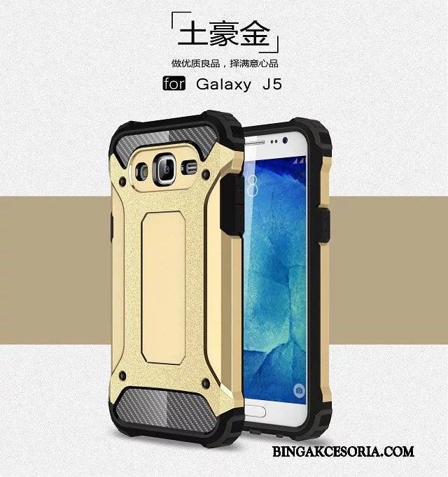 Samsung Galaxy J5 2015 Futerał Gwiazda Pancerz Anti-fall Etui All Inclusive Ochraniacz Etui Na Telefon