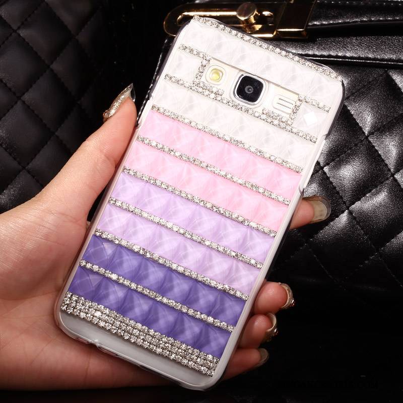 Samsung Galaxy J5 2015 Przezroczysty Etui Na Telefon Futerał Rhinestone Gwiazda Tendencja Ochraniacz