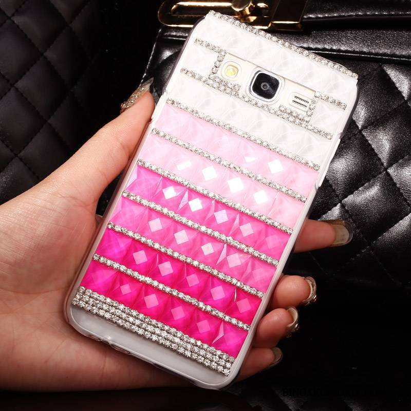 Samsung Galaxy J5 2015 Przezroczysty Etui Na Telefon Futerał Rhinestone Gwiazda Tendencja Ochraniacz