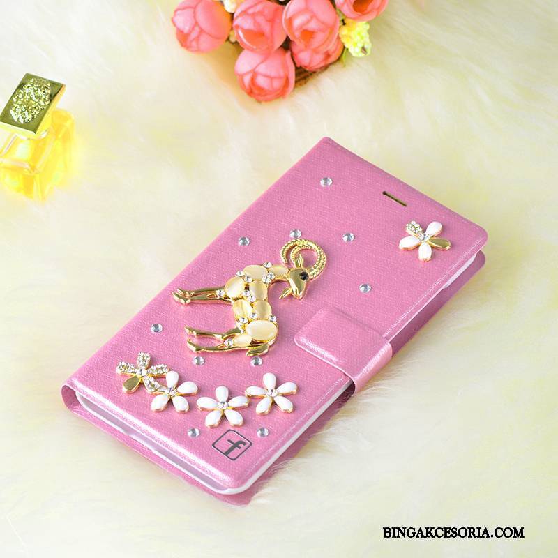 Samsung Galaxy J5 2016 Etui Na Telefon Futerał Rhinestone Tendencja Skórzany Ochraniacz Gwiazda