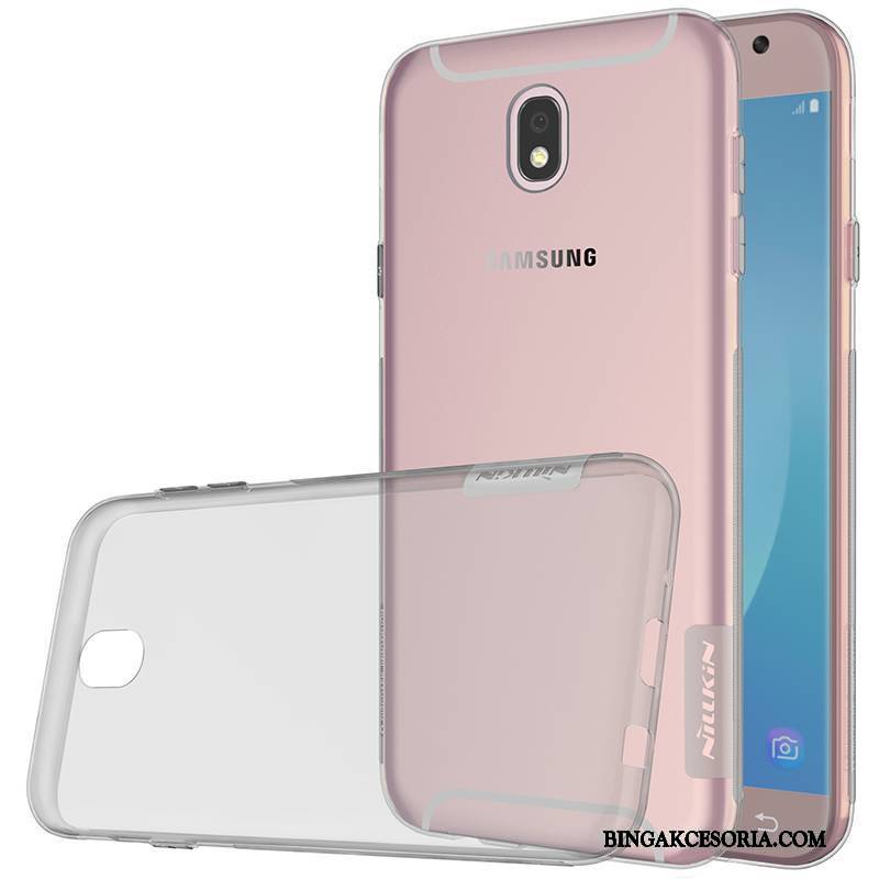 Samsung Galaxy J5 2017 Futerał Gwiazda Silikonowe Cienka Telefon Komórkowy Etui Na Telefon Przezroczysty Złoto