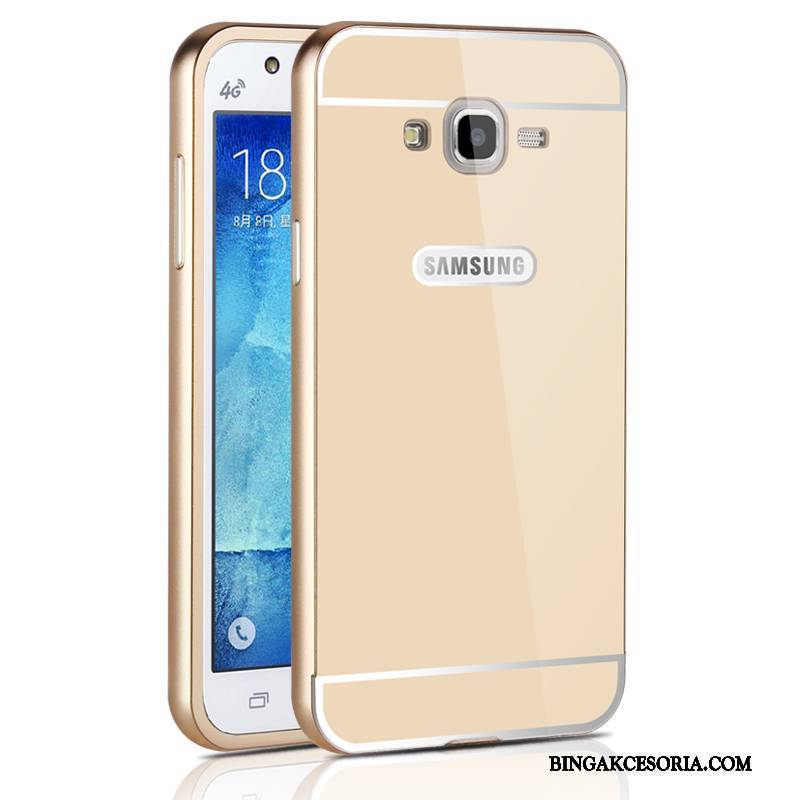 Samsung Galaxy J7 2015 Futerał Etui Trudno Tylna Pokrywa Granica Etui Na Telefon Metal