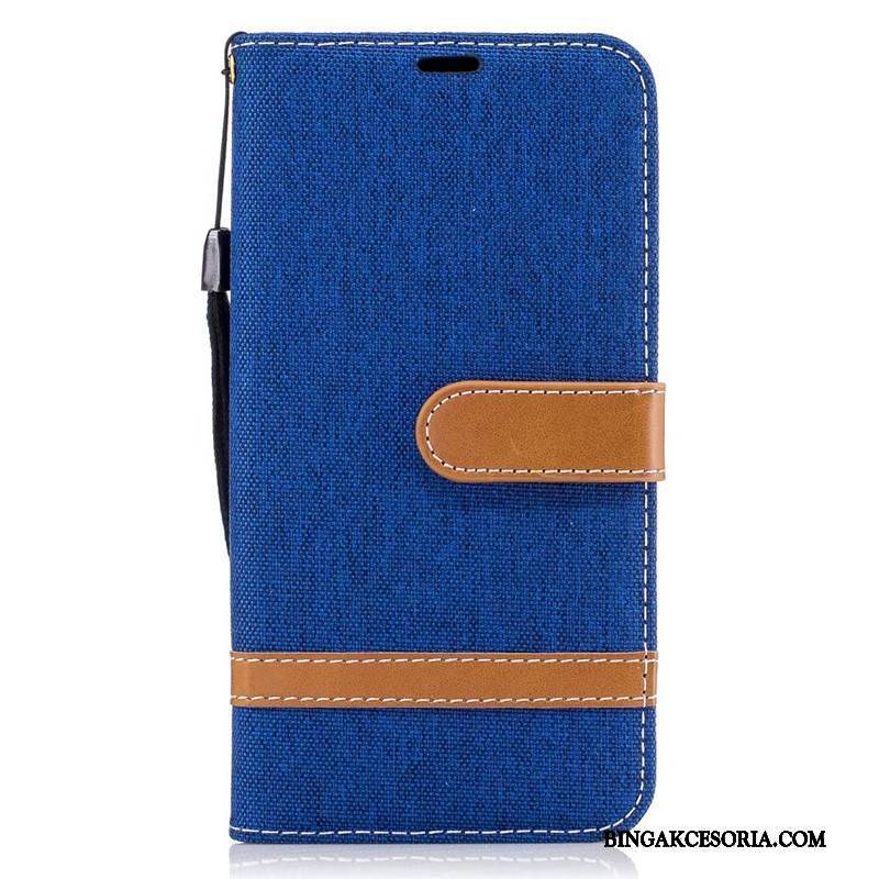 Samsung Galaxy J7 2017 Etui All Inclusive Gwiazda Denim Futerał Obudowa Telefon Komórkowy