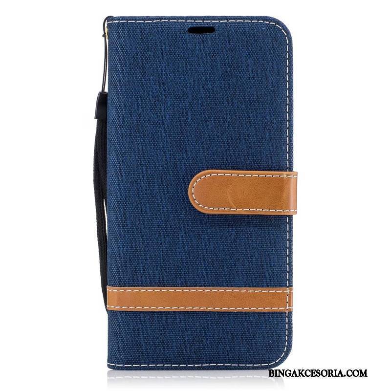 Samsung Galaxy J7 2017 Etui All Inclusive Gwiazda Denim Futerał Obudowa Telefon Komórkowy