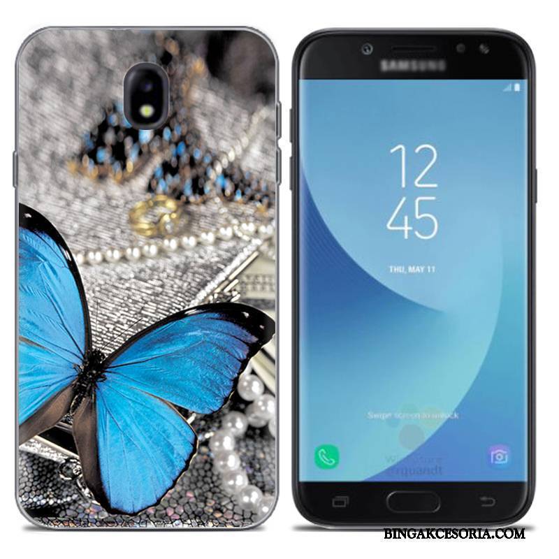 Samsung Galaxy J7 2017 Futerał Etui Kolor Telefon Komórkowy Silikonowe Europa Etui Na Telefon Miękki