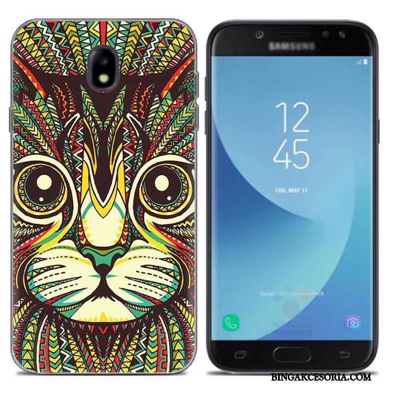 Samsung Galaxy J7 2017 Futerał Etui Kolor Telefon Komórkowy Silikonowe Europa Etui Na Telefon Miękki