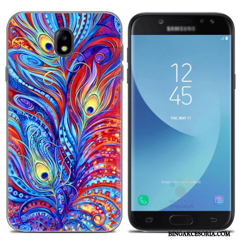 Samsung Galaxy J7 2017 Futerał Etui Kolor Telefon Komórkowy Silikonowe Europa Etui Na Telefon Miękki