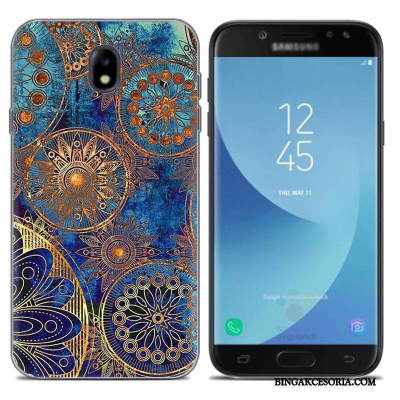 Samsung Galaxy J7 2017 Futerał Etui Kolor Telefon Komórkowy Silikonowe Europa Etui Na Telefon Miękki